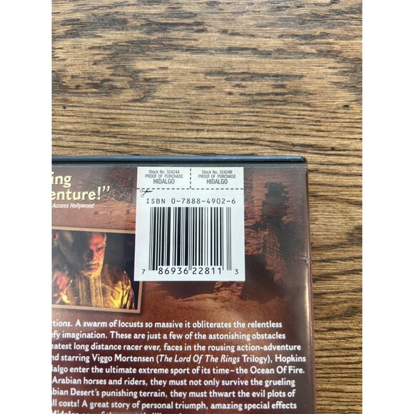 Hidalgo 2004 DVD Action Adventure Viggo Mortensen Omar Sharif Thriller Pre-Owned - Picture 4 of 4